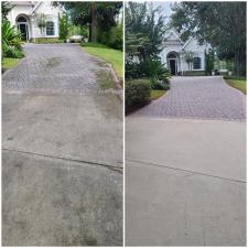 House Wash and Paver Driveway Pressure Washing in Destin, FL