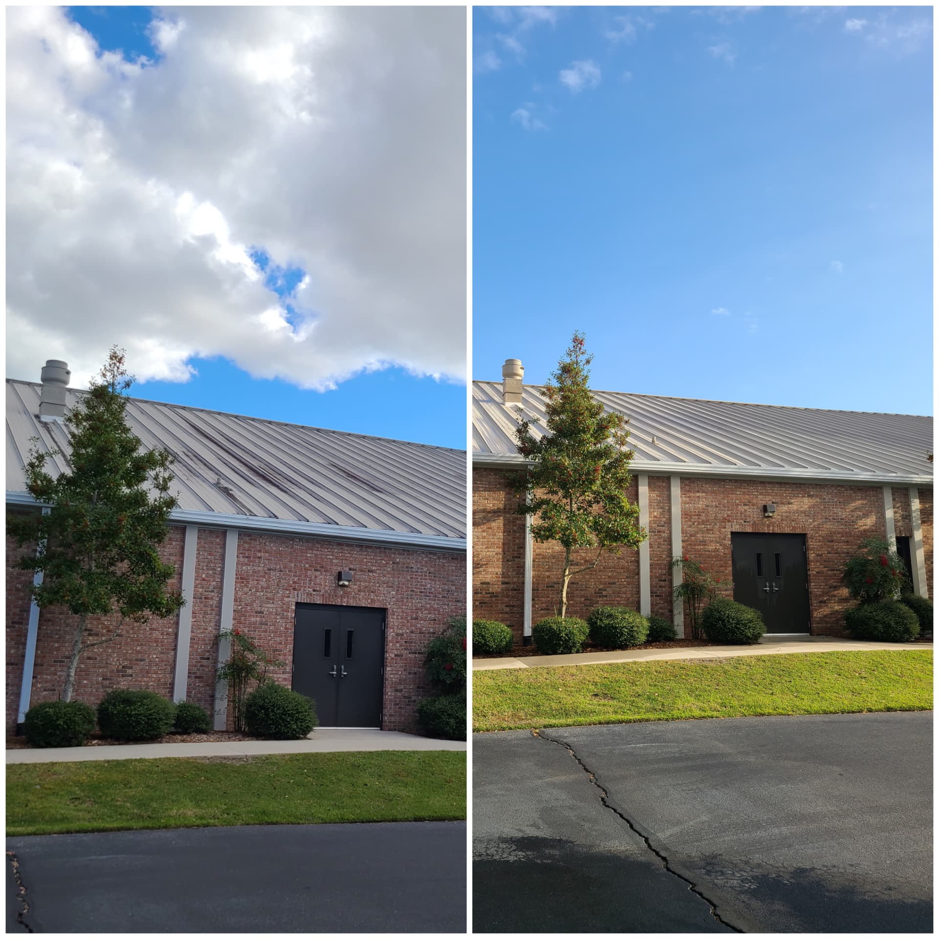 Church roof washing niceville fl