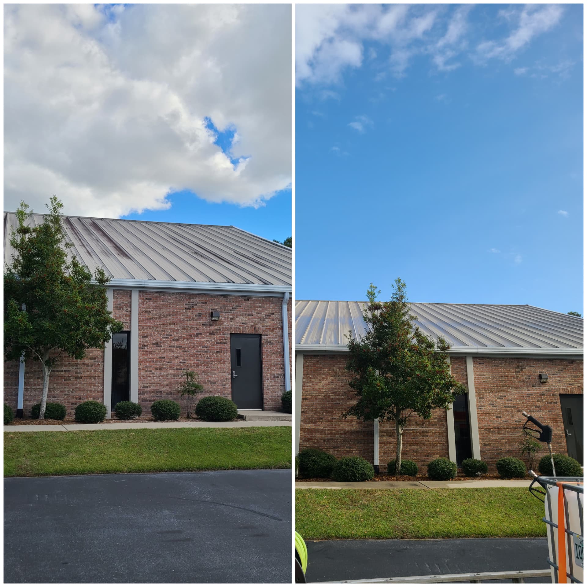 Church roof washing niceville fl