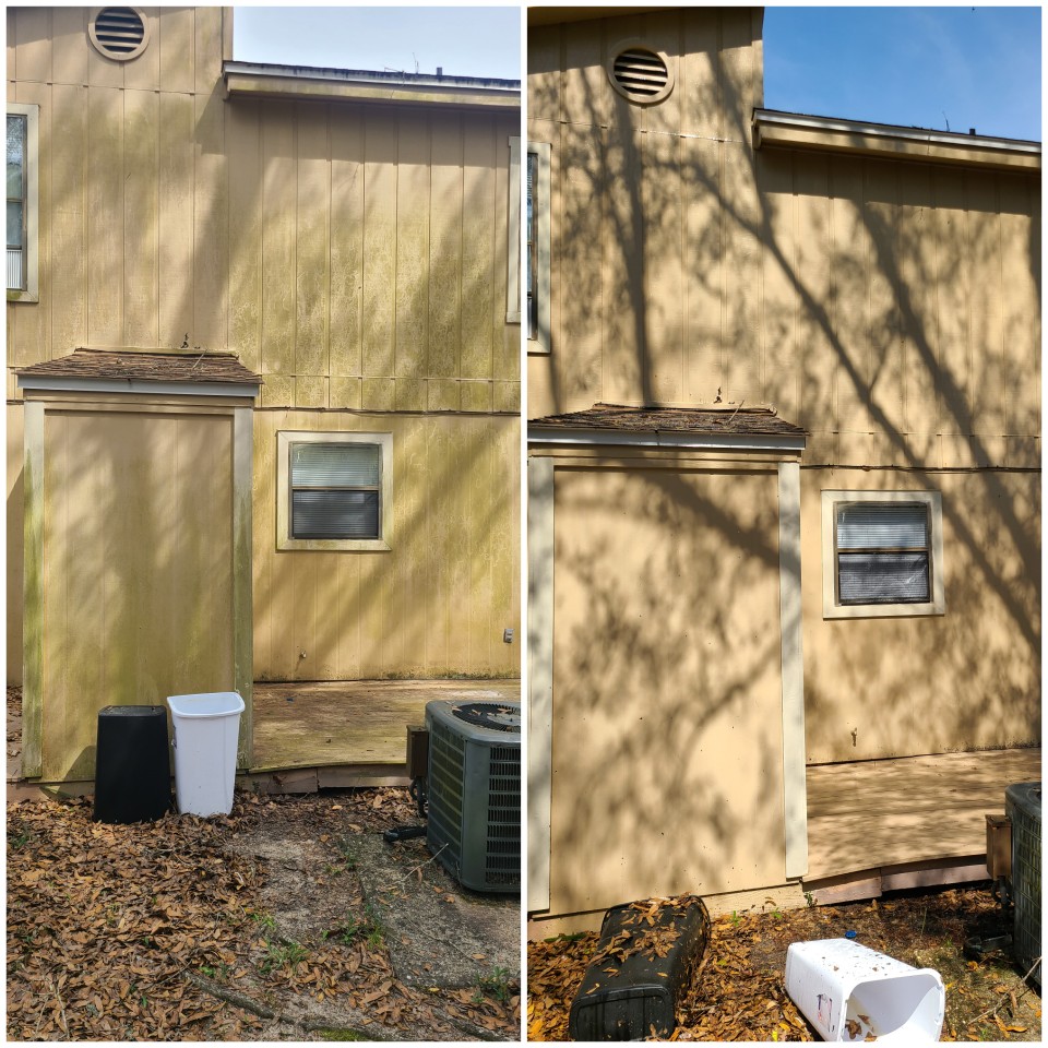 Crestview townhouse pressure washing